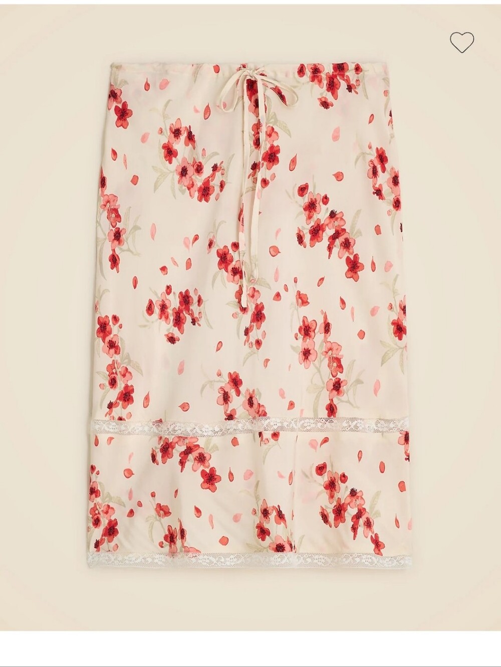 Rouje J.Crew Poeme Skirt In Vintage Floral Sz M